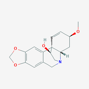 molecular formula C17H19NO4 B072866 海曼胺 CAS No. 1472-76-0