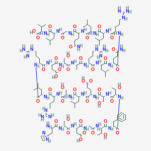 molecular formula C130H219N43O42 B072868 分泌素 CAS No. 1393-25-5