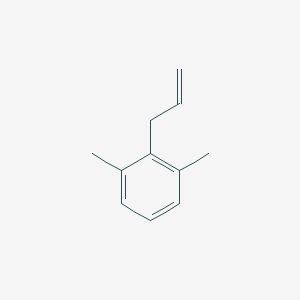 molecular formula C11H14 B072869 3-(2,6-二甲苯基)-1-丙烯 CAS No. 1587-05-9