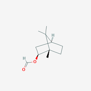 B072886 Bicyclo[2.2.1]heptan-2-ol, 1,7,7-trimethyl-, formate, (1R,2R,4R)-rel- CAS No. 1200-67-5