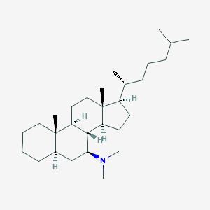 B072899 5alpha-Cholestan-7beta-amine, N,N-dimethyl- CAS No. 1254-01-9