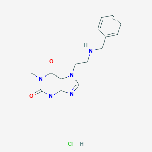 B072904 7-[2-(Benzylamino)ethyl]-3,7-dihydro-1,3-dimethyl-1H-purine-2,6-dione monohydrochloride CAS No. 1236-36-8