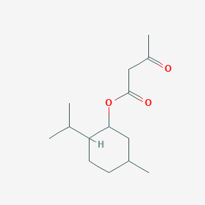 molecular formula C14H24O3 B072921 Menthyl acetoacetate CAS No. 1144-50-9