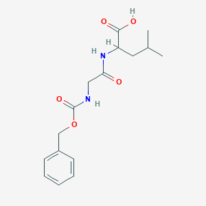 molecular formula C16H22N2O5 B072926 Z-Gly-Leu-OH CAS No. 1421-69-8
