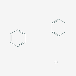 molecular formula C12H12Cr-6 B072933 Bis(benzene)chromium(0) CAS No. 1271-54-1