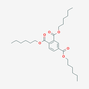 molecular formula C27H42O6 B072957 苯-1,2,4-三甲酸三己酯 CAS No. 1528-49-0
