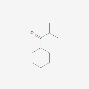 molecular formula C10H18O B072974 1-Cyclohexyl-2-methylpropan-1-one CAS No. 1125-71-9