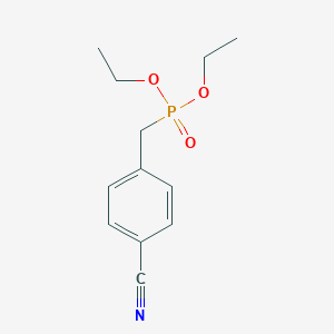molecular formula C12H16NO3P B072976 4-氰基苄基二乙基膦酸酯 CAS No. 1552-41-6