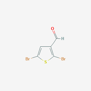 molecular formula C5H2Br2OS B072984 2,5-二溴噻吩-3-甲醛 CAS No. 1193-69-7