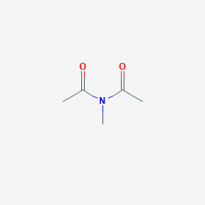 molecular formula C5H9NO2 B072989 N-甲基二乙酰胺 CAS No. 1113-68-4