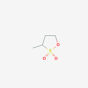 molecular formula C4H8O3S B073002 3-甲基-1,2-氧杂硫烷 2,2-二氧化物 CAS No. 1121-03-5