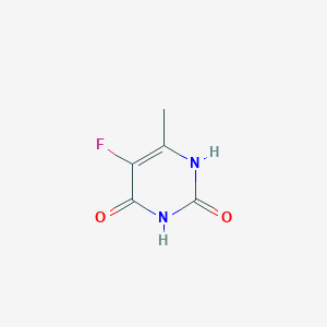 molecular formula C5H5FN2O2 B073007 5-Fluoro-6-methyluracil CAS No. 1480-99-5