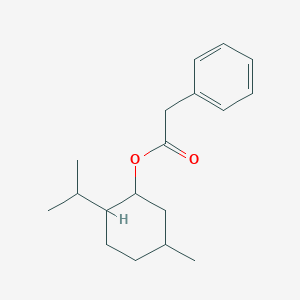 molecular formula C18H26O2 B073022 2-Isopropyl-5-methylcyclohexyl phenylacetate CAS No. 1154-92-3