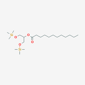 B073028 1,3-Bis(trimethylsilyloxy)propan-2-yl dodecanoate CAS No. 1188-53-0