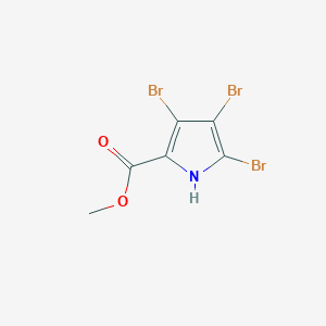 B073029 Methyl 3,4,5-tribromo-1h-pyrrole-2-carboxylate CAS No. 1198-67-0