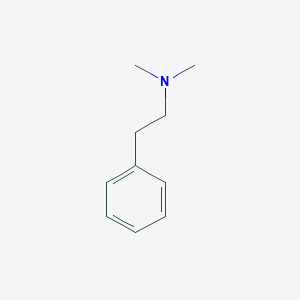 molecular formula C10H15N B073034 N,N-二甲基苯乙胺 CAS No. 1126-71-2