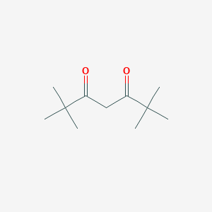 molecular formula C11H20O2 B073088 二异戊酰基甲烷 CAS No. 1118-71-4