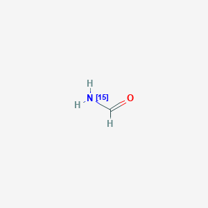 molecular formula CH3NO B073091 Formamide-15N CAS No. 1449-77-0