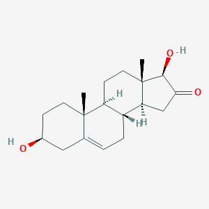 molecular formula C19H28O3 B073104 16-氧代雄烯二醇 CAS No. 1159-66-6