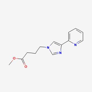 Methyl 4-(4-pyridin-2-ylimidazol-1-yl)butanoate