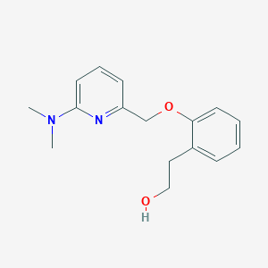 2-[2-[[6-(Dimethylamino)pyridin-2-yl]methoxy]phenyl]ethanol