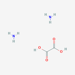 molecular formula C2H8N2O4<br>NH4OOCCOONH4<br>C2H8N2O4 B073120 Ammonium oxalate CAS No. 1113-38-8
