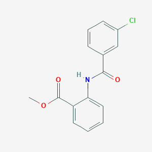 B073128 Methyl 2-[(3-chlorobenzoyl)amino]benzoate CAS No. 67836-47-9