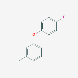 molecular formula C13H11FO B073129 1-(4-氟苯氧基)-3-甲苯 CAS No. 1514-26-7