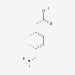 molecular formula C9H11NO2 B073130 4-氨基甲基苯乙酸 CAS No. 1200-05-1
