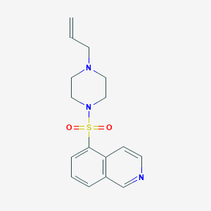 5-(4-Prop-2-enylpiperazin-1-yl)sulfonylisoquinoline