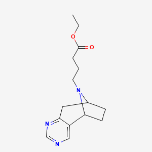 Ethyl 4-(4,6,12-triazatricyclo[7.2.1.02,7]dodeca-2,4,6-trien-12-yl)butanoate