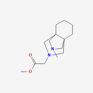 Methyl 2-(11-methyl-8,11-diazatricyclo[4.3.3.01,6]dodecan-8-yl)acetate