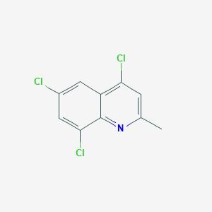 B073141 4,6,8-Trichloro-2-methylquinoline CAS No. 1204-14-4