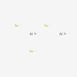 molecular formula AlSe B073142 Aluminum selenide CAS No. 1302-82-5