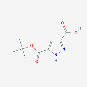 5-[(Tert-butoxy)carbonyl]-1h-pyrazole-3-carboxylic acid