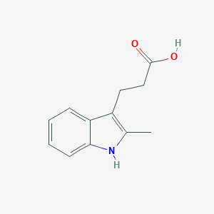 B073217 1H-Indole-3-propanoic acid, 2-methyl- CAS No. 1136-87-4