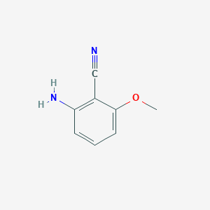 B073248 2-Amino-6-methoxybenzonitrile CAS No. 1591-37-3