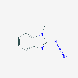 molecular formula C8H7N5 B073254 2-Azido-1-methylbenzimidazole CAS No. 1516-73-0