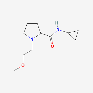 N-cyclopropyl-1-(2-methoxyethyl)pyrrolidine-2-carboxamide