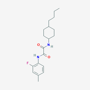 N-(4-butylcyclohexyl)-N'-(2-fluoro-4-methylphenyl)oxamide