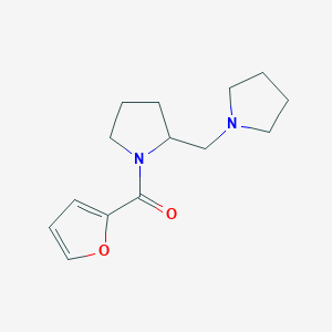 Furan-2-yl-[2-(pyrrolidin-1-ylmethyl)pyrrolidin-1-yl]methanone