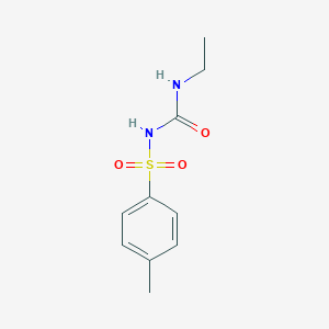 molecular formula C10H14N2O3S B073274 1-Ethyl-3-(4-methylphenyl)sulfonylurea CAS No. 1467-23-8