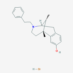 molecular formula C22H28BrNO B073277 氢溴酸菲那佐辛 CAS No. 1239-04-9