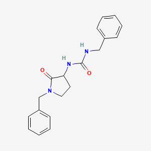 1-Benzyl-3-(1-benzyl-2-oxopyrrolidin-3-yl)urea