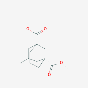 molecular formula C14H20O4 B073285 Dimethyl 1,3-adamantanedicarboxylate CAS No. 1459-95-6
