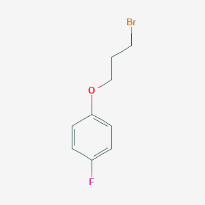 molecular formula C9H10BrFO B073292 1-(3-溴丙氧基)-4-氟苯 CAS No. 1129-78-8