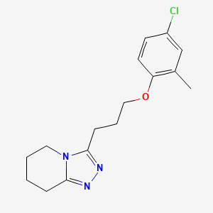 3-[3-(4-Chloro-2-methylphenoxy)propyl]-5,6,7,8-tetrahydro-[1,2,4]triazolo[4,3-a]pyridine