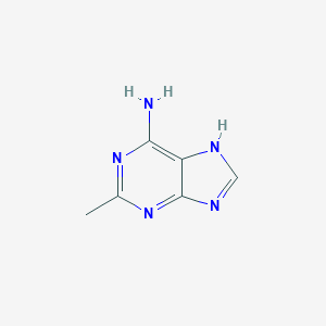 molecular formula C6H7N5 B073300 2-甲基腺嘌呤 CAS No. 1445-08-5