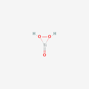 molecular formula O3Ti-2 B073304 Titanium trioxide CAS No. 1344-55-4