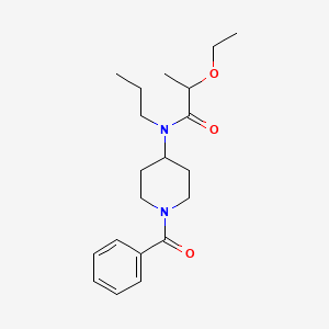 N-(1-benzoylpiperidin-4-yl)-2-ethoxy-N-propylpropanamide